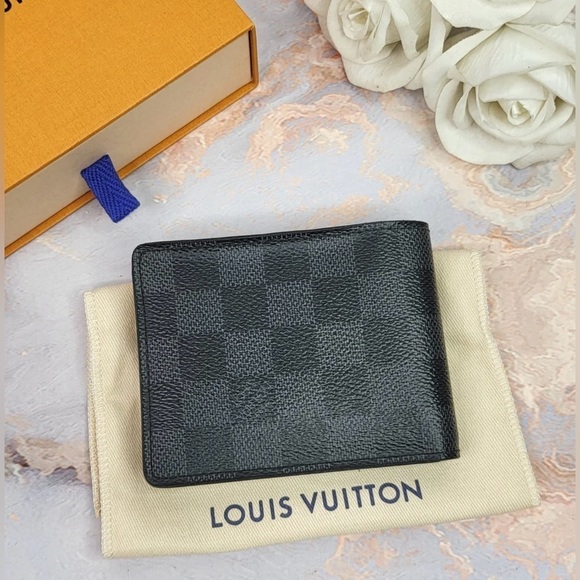 LOUIS VUITTON DAMIER GRAPHITE BIFOLD WALLET - Picture 4 of 15